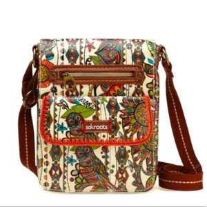Sakroots Artist Circle Desert Owl crossbody bag